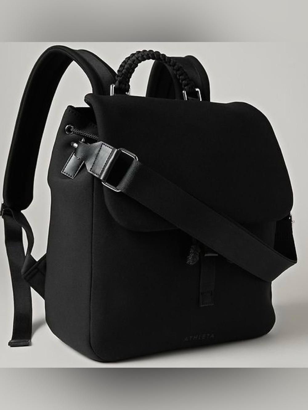 NWOT Athleta Revive Convertible Backpack Black